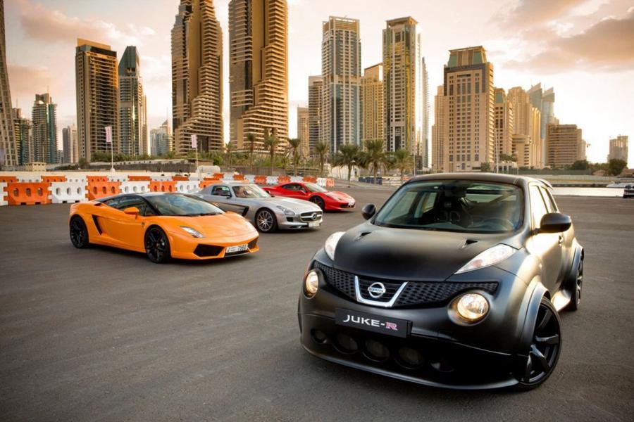  Nissan Juke-R Concept Dubai 2012 года  (фото 13 из 14)